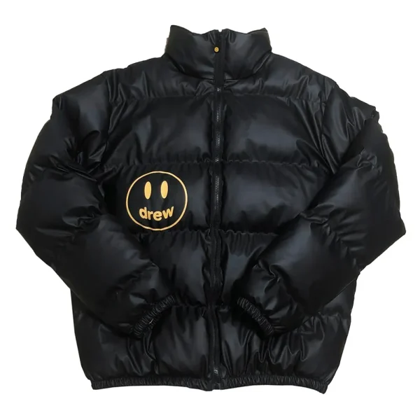 Drew House Mascot Puffer Jacket Black