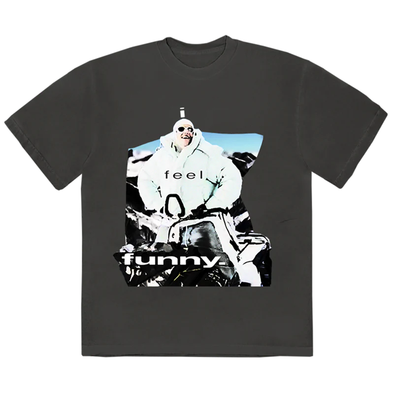 FUNNYTEE1.webp Justin Bieber Grey T-Shirt - Image 1