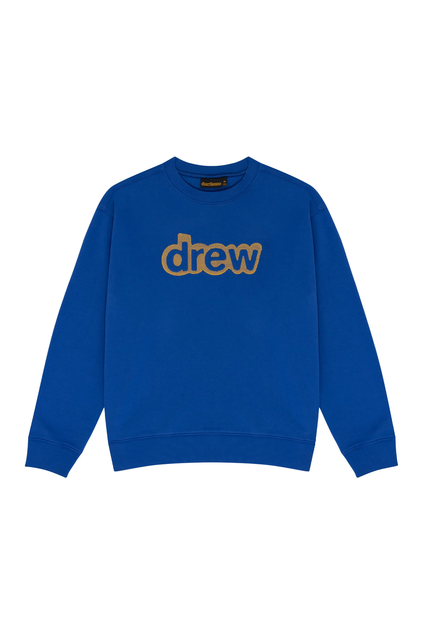 secretembroideredcrewneckROAYAL.webp secret embroidered crewneck royal blue - Image 1